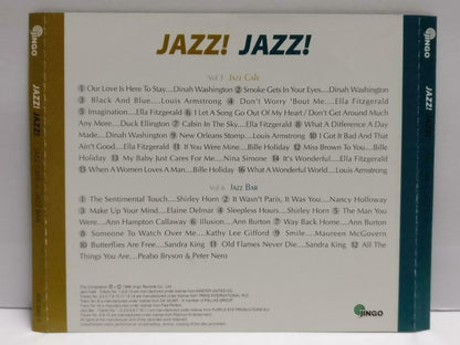 JAZZ! JAZZ! Louis Armstrong Ella Fitzgerald Sandra King 1998 Gold 2x CD (CDS333)