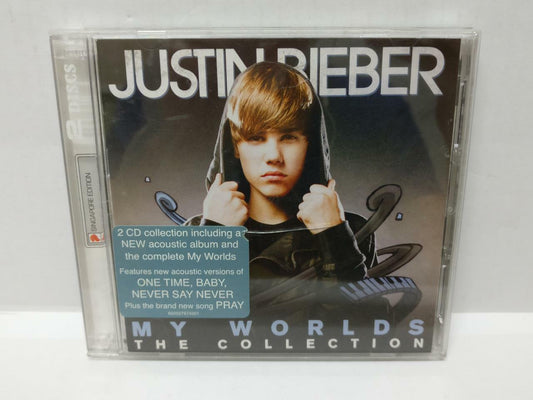 LK888 Justin Bieber My Worlds Rare 2010 Singapore 2x CD (60252) (CD400)