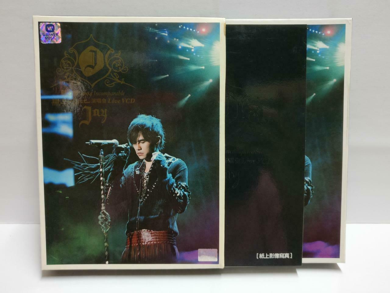 Taiwan Jay Chou 周杰伦 无与伦比演唱会 2004 Rare Singapore Video CD 3 x VCD (CD838)