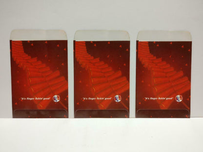 KFC Chinese New Year Red Packet Money Paper Envelope x Lot of 3 (P1171)