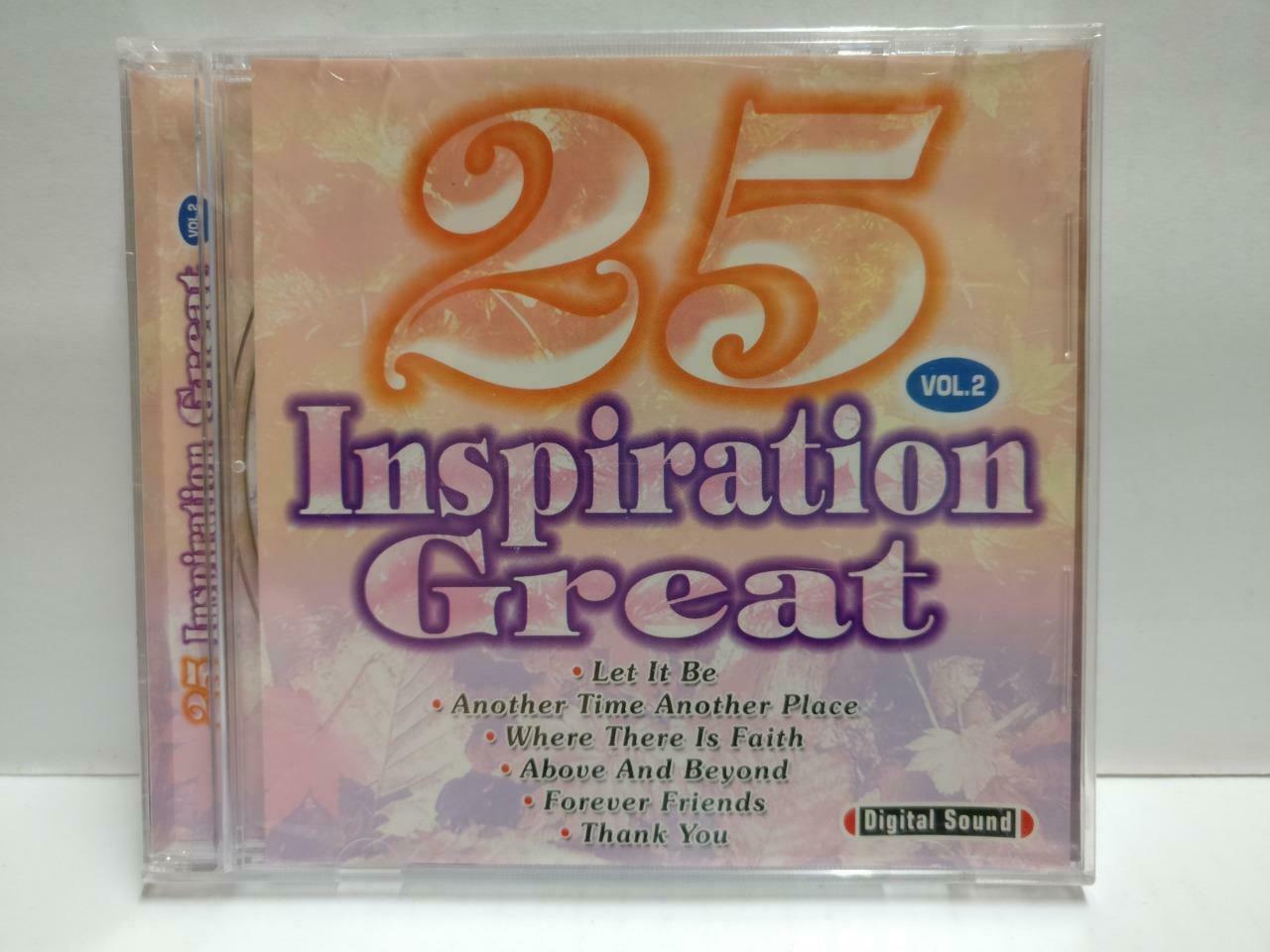 Sealed Various Artists 25 Inspiration Song Worship Christian Jesus God CD CD938