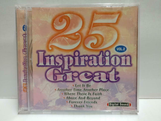 Sealed Various Artists 25 Inspiration Song Worship Christian Jesus God CD CD938