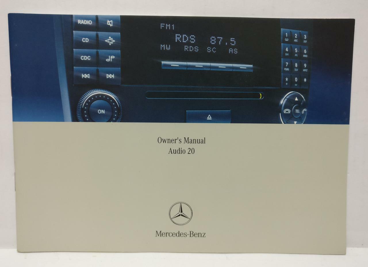 Rare Mercedes-Benz C-Class Catalog Booklet Owner's Manual DVD (A2093)