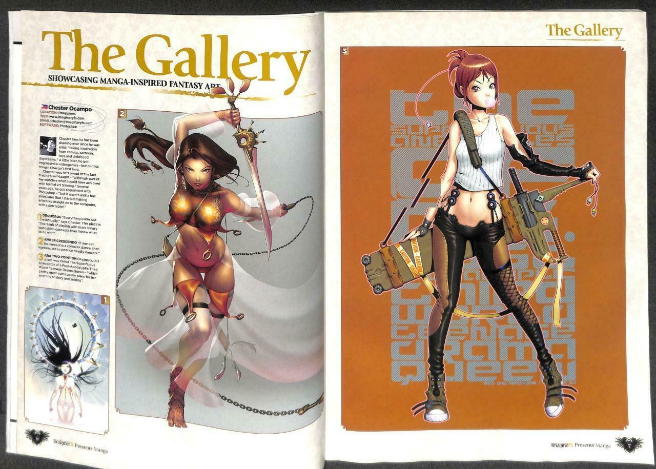 Imagine FX Manga English Magazine With CD Japanese Cartoon Art Anime Japan M084