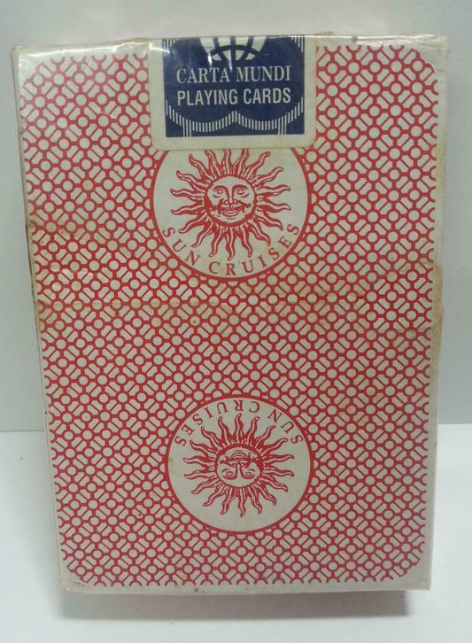 Rare Sealed Sun Cruises Carta Mundi Playing Cards Souvenir (A1112)
