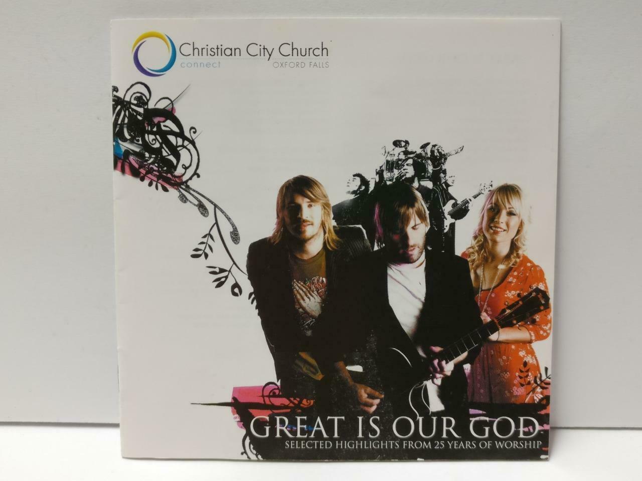 Christian City Church Great Is Our God Faith Worship Australia 2x CD CDS522