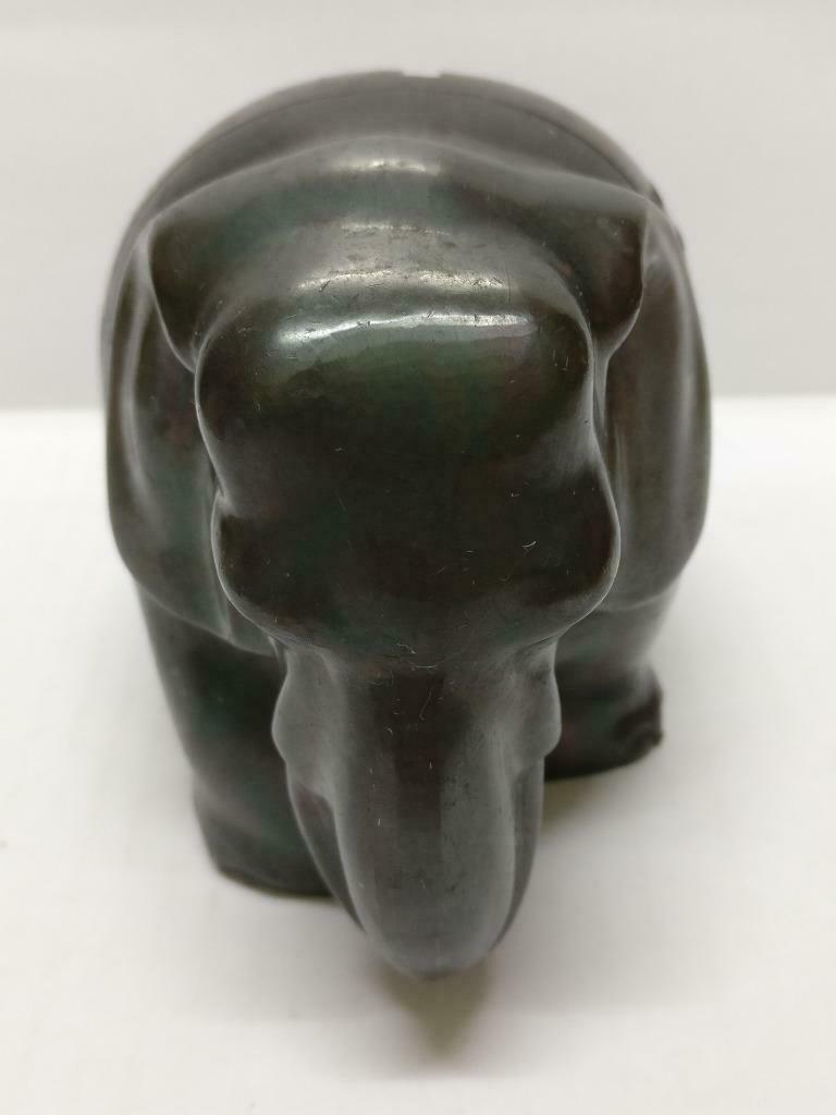 Rare 70's Vintage 崇僑銀行 Singapore Chung Khiaw Bank UOB Coin Bank Elephant (A1651)