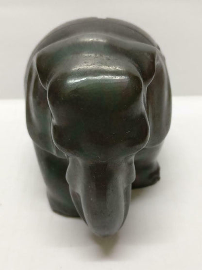 Rare 70's Vintage 崇僑銀行 Singapore Chung Khiaw Bank UOB Coin Bank Elephant (A1651)