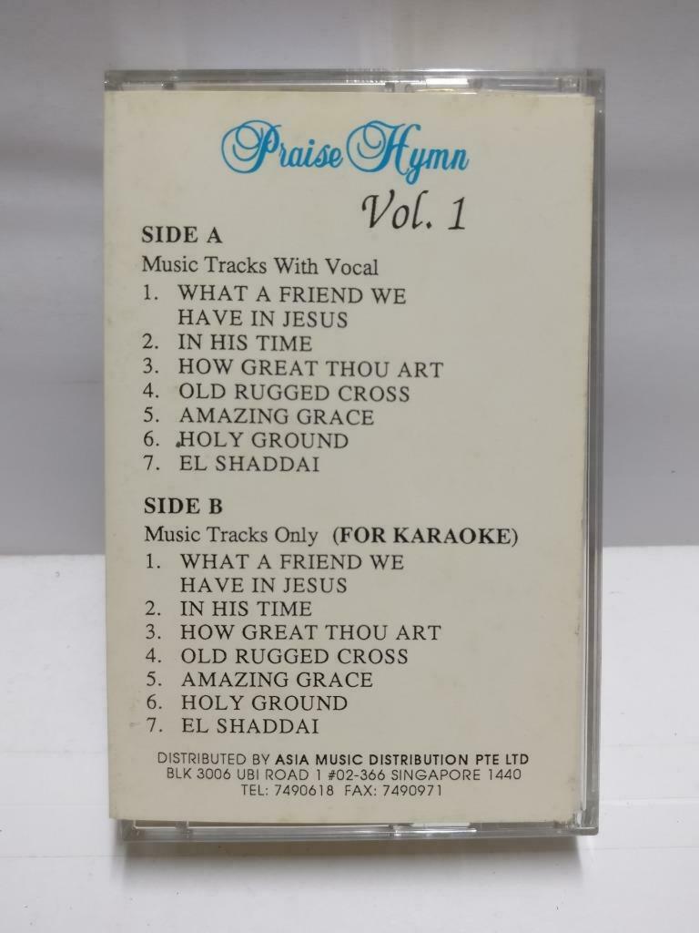 Praise Hymn Christian Worship Jesus God Song Singapore English Cassette CT559