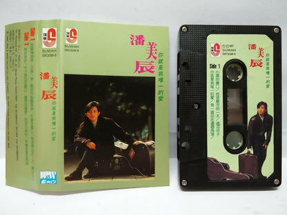 Taiwan Pan Mei Chen 潘美辰 你就是我唯一的愛 磁带 卡带 1990 Singapore Chinese Cassette (CT106)