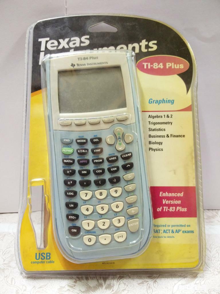 Texas Instruments TI-84 Scientific Calculator With Case & CD Manual (CA1512)