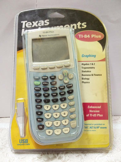 Texas Instruments TI-84 Scientific Calculator With Case & CD Manual (CA1512)