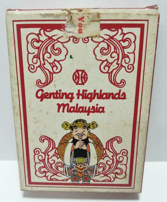 Rare Unsealed Genting Highlands Malaysia New Year Playing Cards Souvenir (A1090)