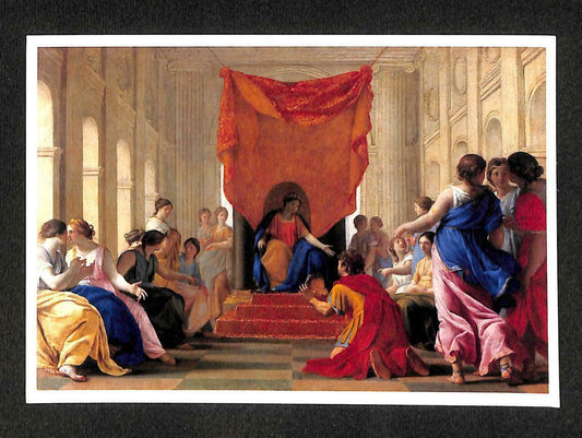 LUCKYPIGEON Poliphilus Kneeling before Queen Eleuterylida Postcard (C1787)
