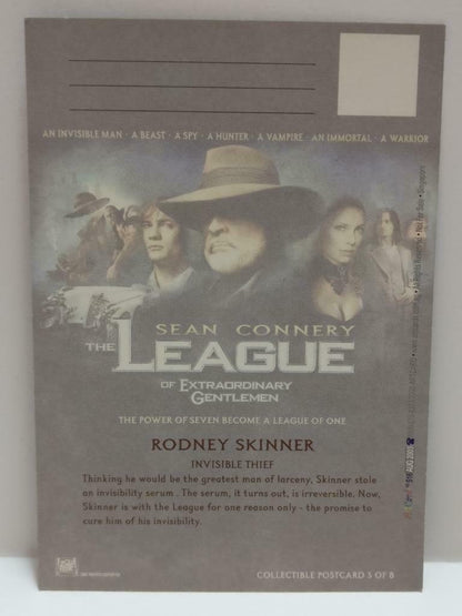 LUCKYPIGEON888 Movie LXG Tony Curran 2003 Singapore Ad Postcard (E0417)