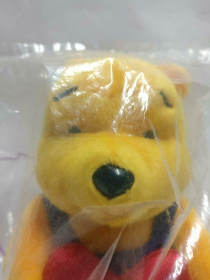 Sealed McDonald's Winnie The Pooh Heart & Jumper 7" Plush Soft Toy F/S (PTY101)
