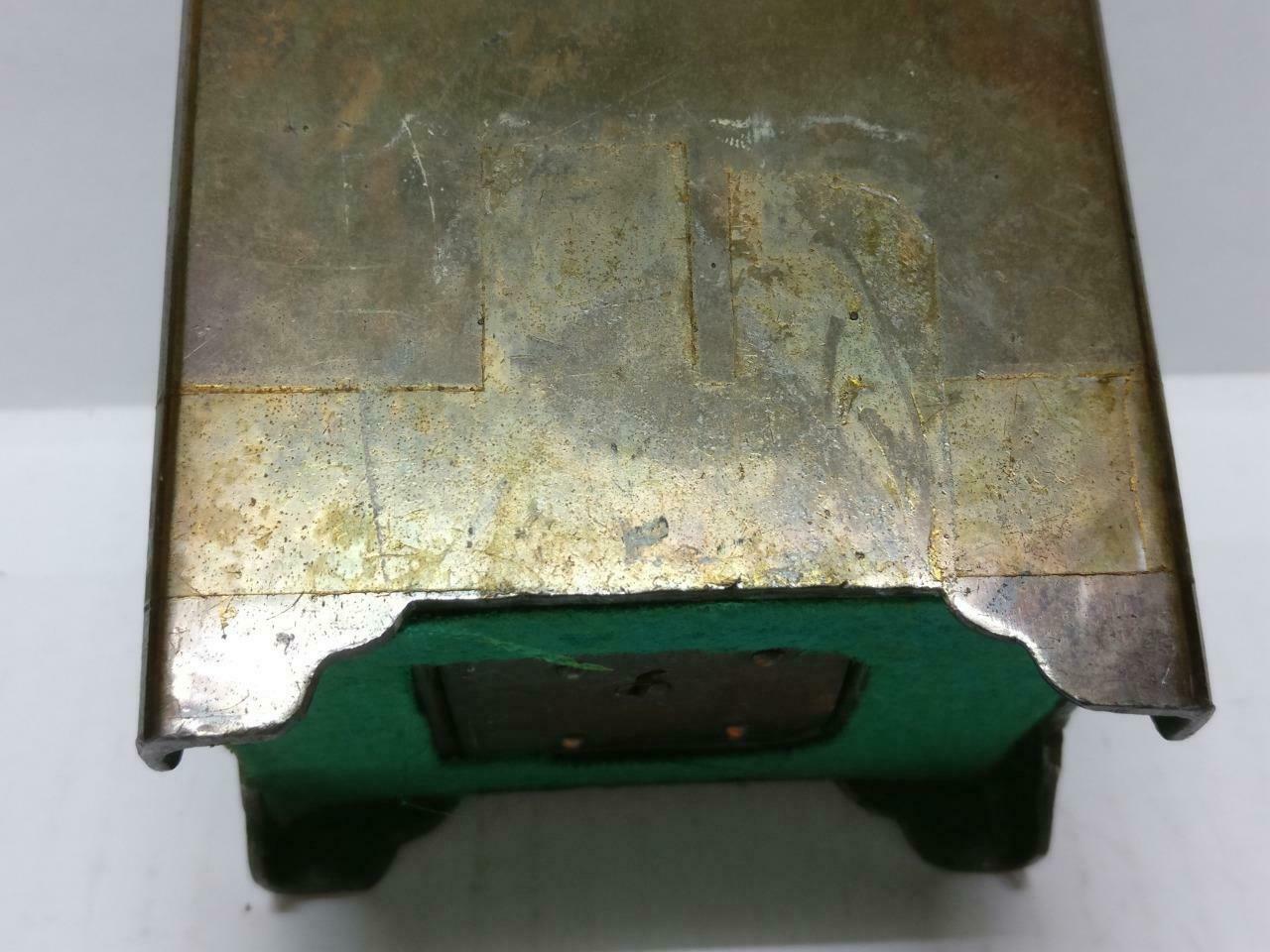 Rare 70's Vintage 崇僑銀行 Singapore Chung Khiaw Bank Coin Bank Bronze Safebox A1656