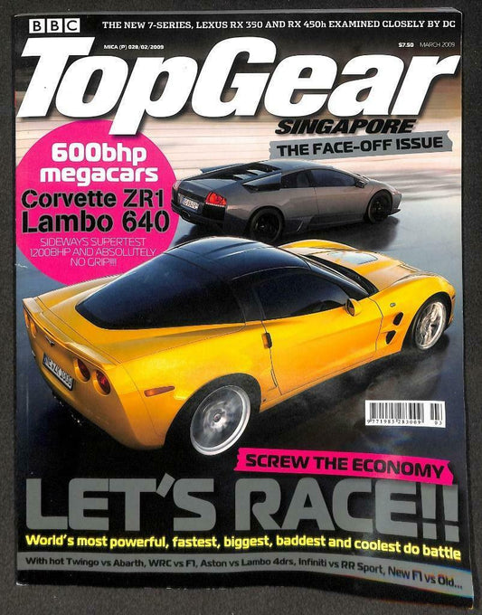 BBC Top Gear Singapore Car Magazine BMW Lexus Mercedes Nissan 28/2/2009 M079