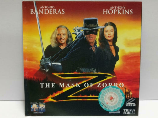 Movie The Mask Of Zorro Antonio Banderas Rare Malaysia Video 2x VCD OOP CDS367