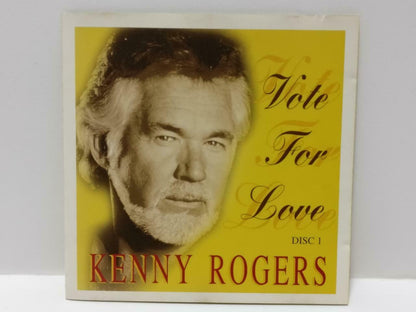 Kenny Rogers Vote For Love 1997 Mega Rare Rock Record Singapore CD CDS487