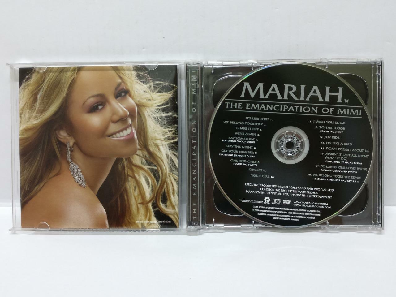 LK888 Mariah Carey Rare 2005 Singapore CD + DVD (98872) (CD390)