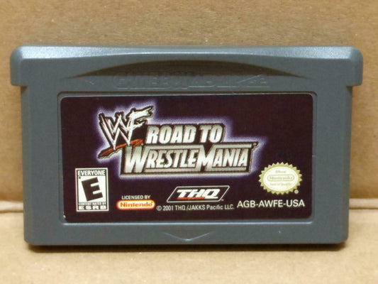 Nintendo Game Boy Advance Road To Wrestle Mania Japan Game Cartridge (A1923)