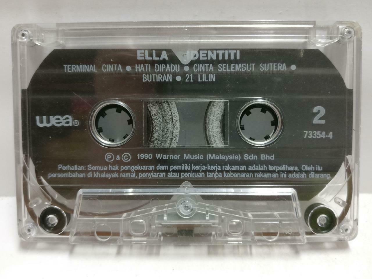 Malaysia Malay Ella Identiti 1990 Rare Singapore Melayu Cassette CT756