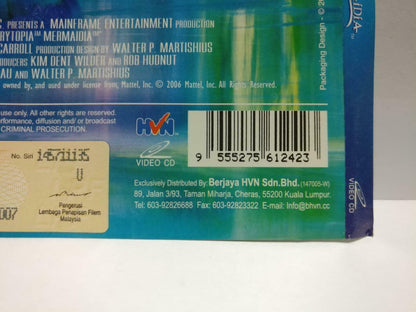 Cartoon Animated Movie Barbie Fairytopia Malaysia English Video cd VCD (CDS089)