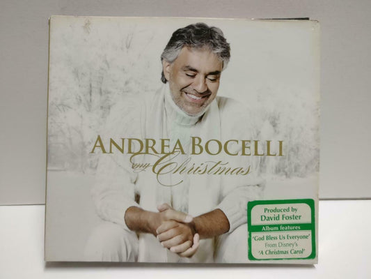 Andrea Bocelli My Christmas 2009 Singapore English CD + DVD CD1119 D