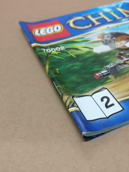 LEGO No. 70002 (2) Chima Manual Instructions Catalog Booklet (LG036)