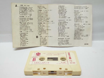 Taiwan Lin Hui Ping 林慧萍 一个人一段情 磁带 卡带1987 Rare Singapore Chinese Cassette (CT089)