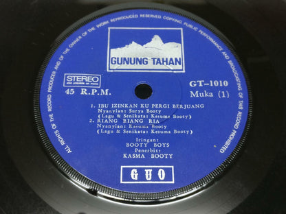 Rare Malay Surya Botty & Booty Boys Psych Garage Malaysia 7" EP 45 RPM (EP401)