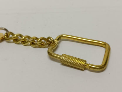 LP888 Vintage Singapore Army Air Force RSAF 1999 Gold Tone Keychain Keyring F/S (B656)