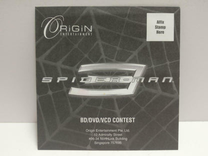 Movie Marvel Spider-Man 3 Tobey Maguire 2007 Singapore Video CD 2x VCD CD1094