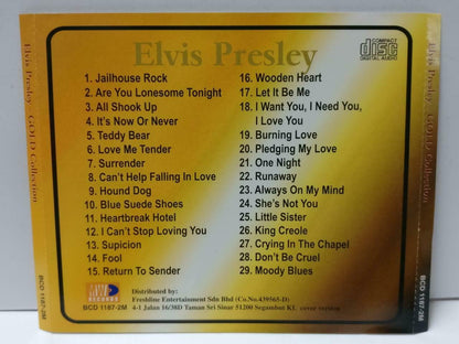 Superstar Gold Collection Elvis Presley On Cover Only Rare Malaysia CD CDS513