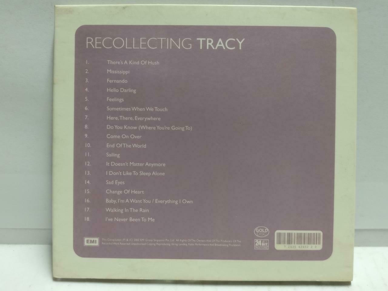 Taiwan Tracy Huang 黄露仪 2002 EMI Singapore 24Bit Gold English CD (CD762)