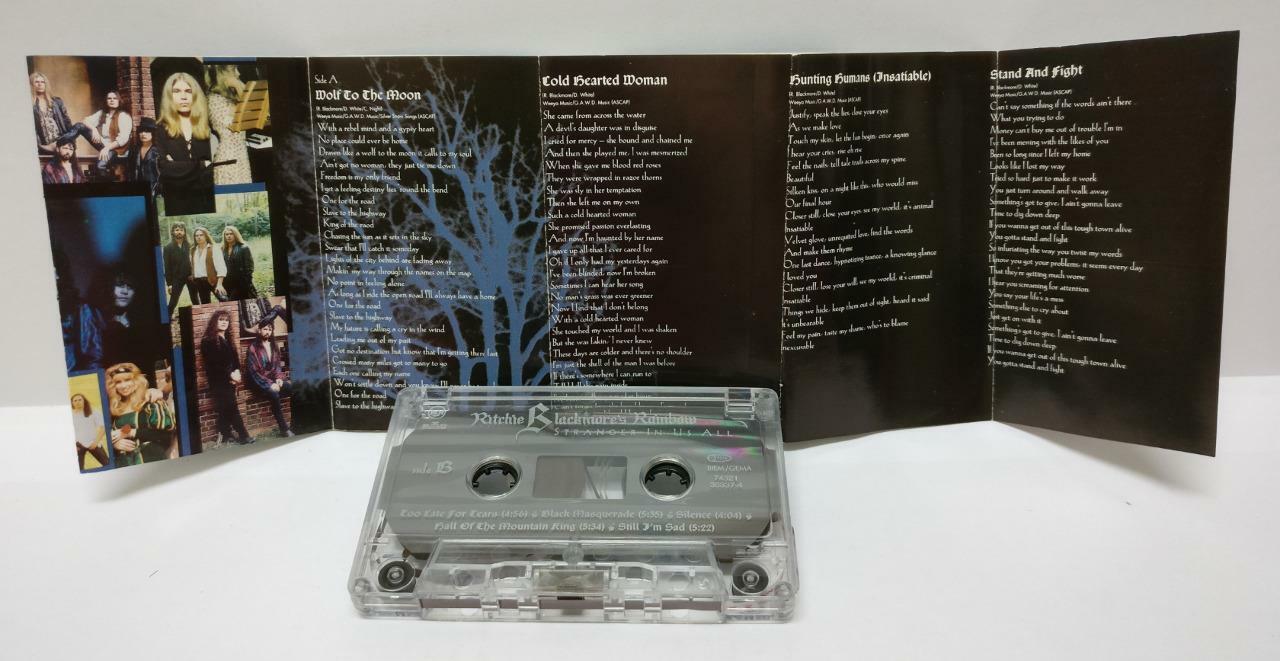 Rainbow Ritchie Backmore's BMG 1995 Rare Malaysia Cassette (CT218)