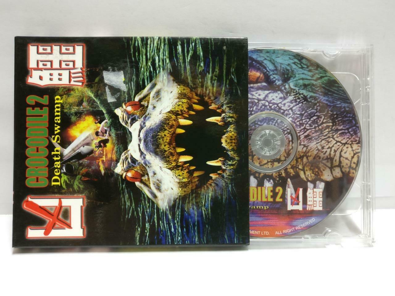 Movie Crocodile 2 Death Swamp Rare Hong Kong Video 2x VCD OOP (CD820)