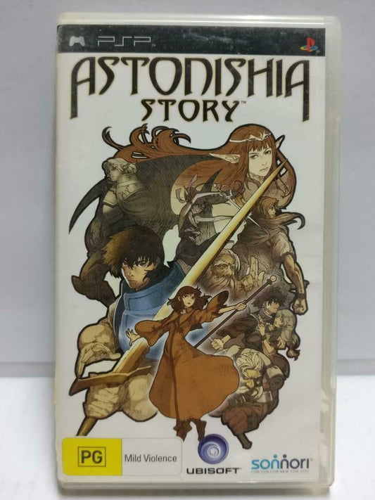 PSP Astonishia Story 2006 With Booklet Austria Game Disc (GA332)