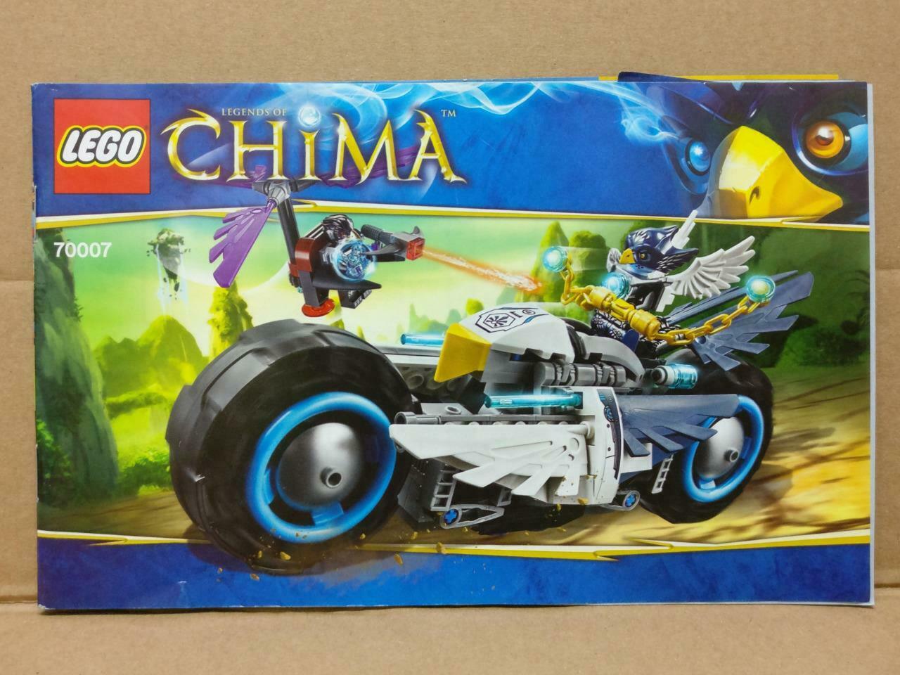 LEGO No. 70007 Chima Manual Instructions Catalog Booklet (LG037)