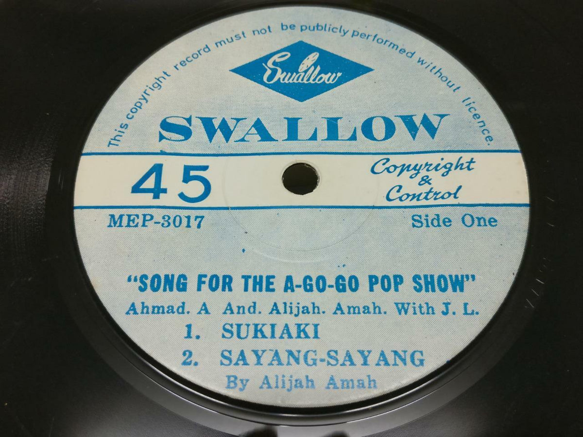 Malay Ahmad B & Alijah Aman Sukiaki Engkau-lah Saja A Go Go Singapore EP EP343