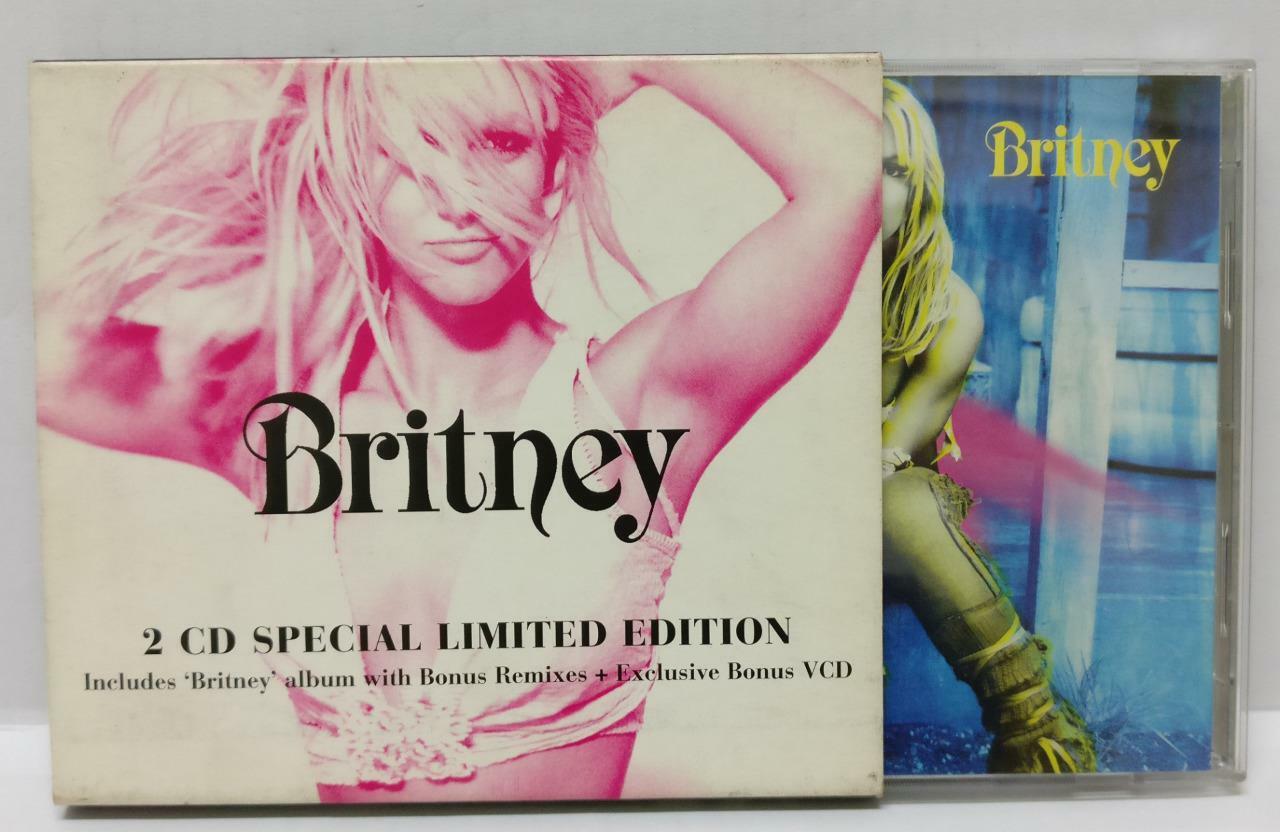 LK888 Britney Spears Rare 2001 Singapore CD + Bonus VCD Video CD (92238) (CD401)