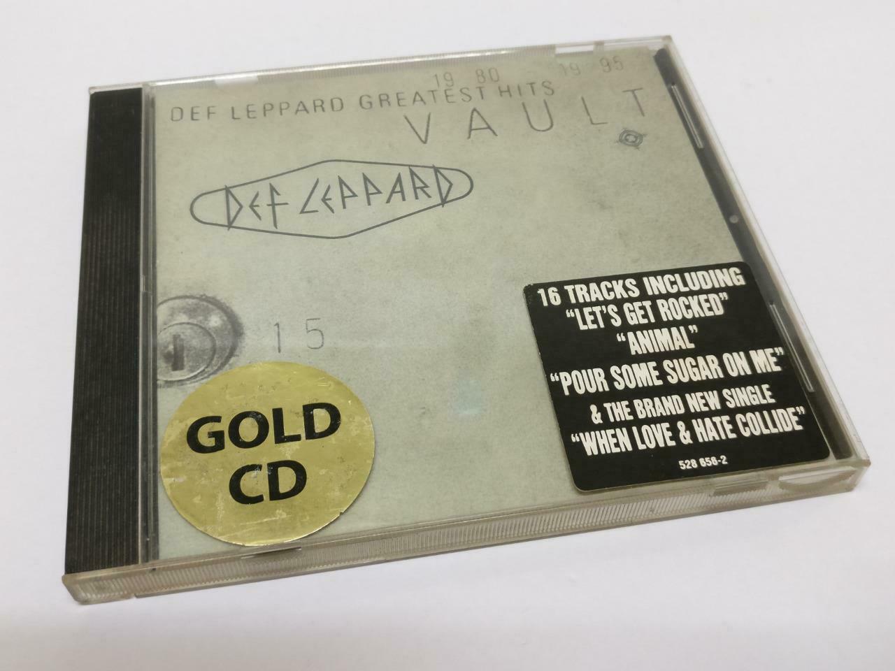 Def Leppard Vault 1995 Rare Malaysia Gold CD  (CD485)