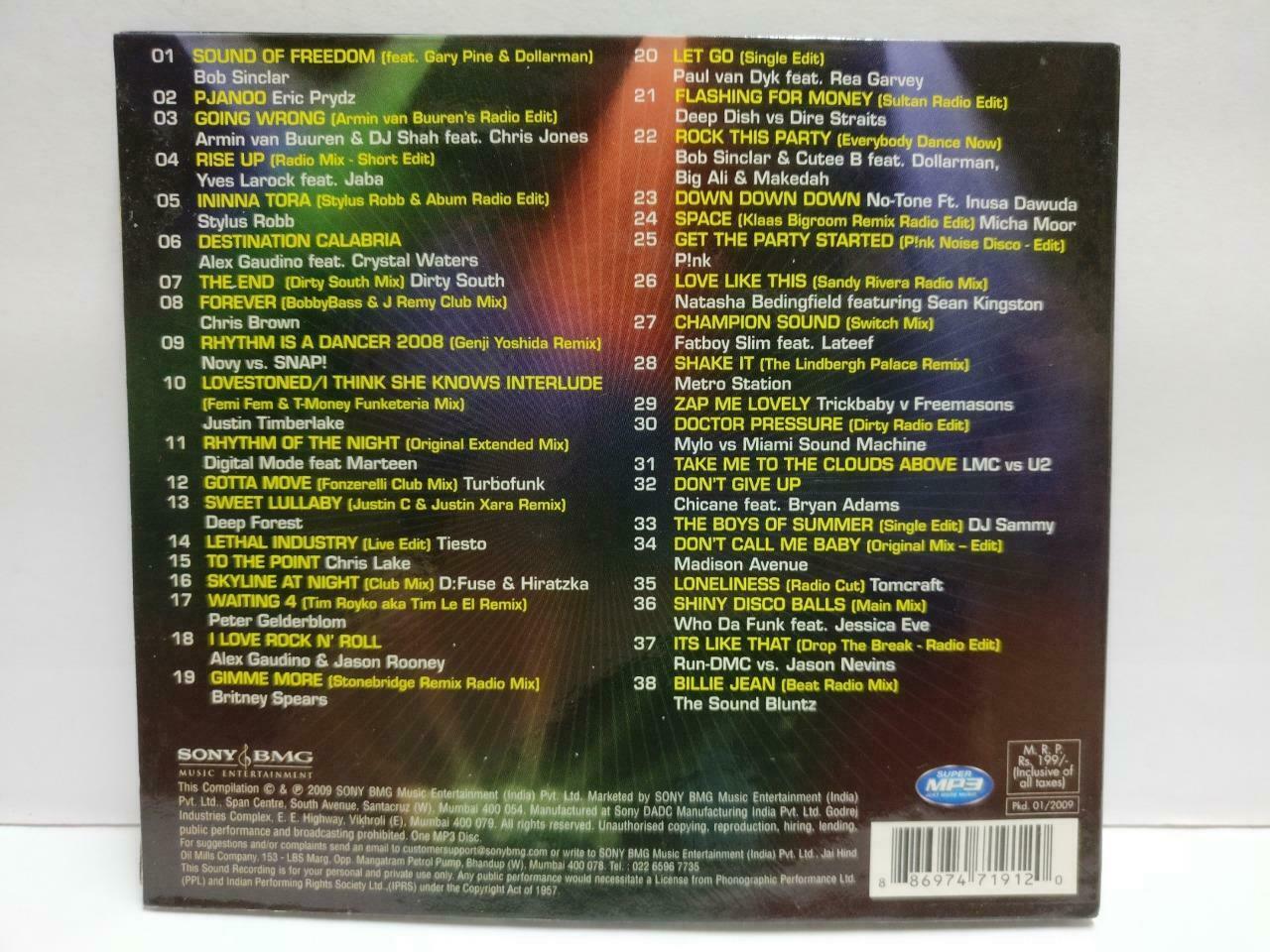 Various Artists Just Dance Dire Straits Britney Spears U2 2009 India CD (CD953)