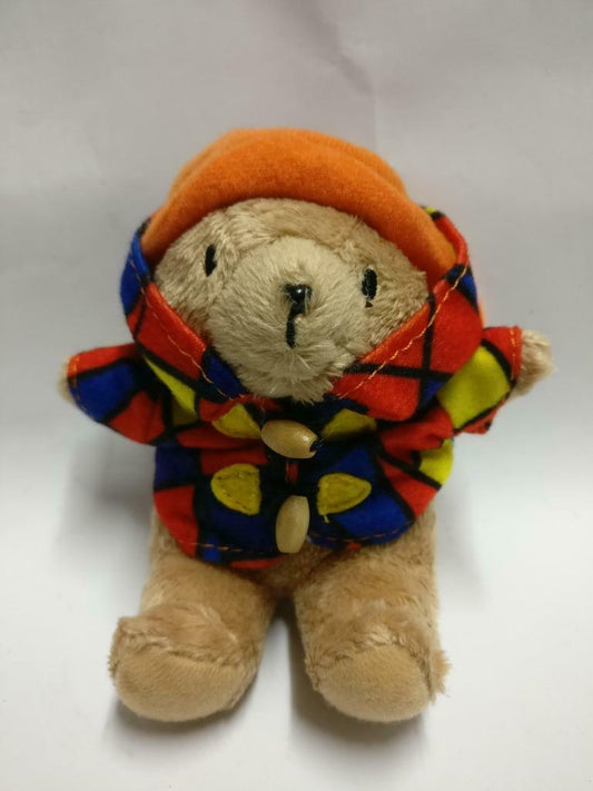 7-11 Paddington Bear Barcelona Spain Small Hoodie Plush Soft Toy F/S (PTY137)