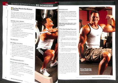No Nonsense Magazine Platinum Collectors Edition Body Builder Male & Female M033