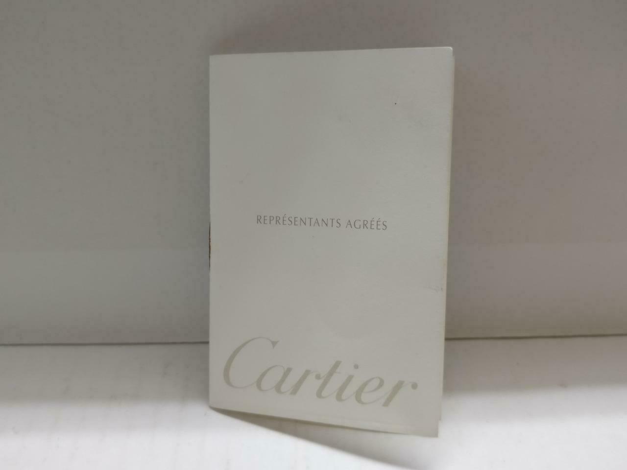 Vintage Cartier Watch Empty Box CO1017 With Mini Booklet (BX013)