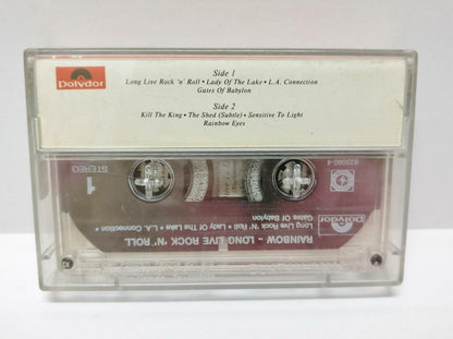 Rainbow Long Live Rock 'n' Roll Rare Singapore Cassette  (CT176)