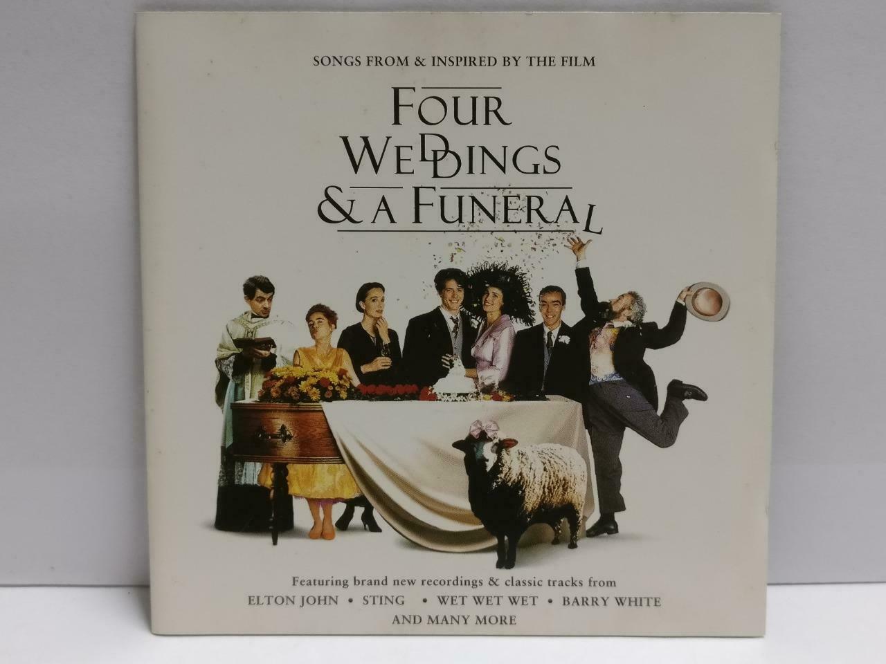 Movie Four Weddings & A Funeral OST 1994 Rare Germany English CD (CDS253)