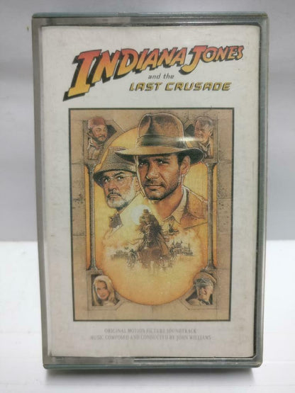 Movie OST Indiana Jones & The Last Crusade Rare Singapore English Cassette CT568